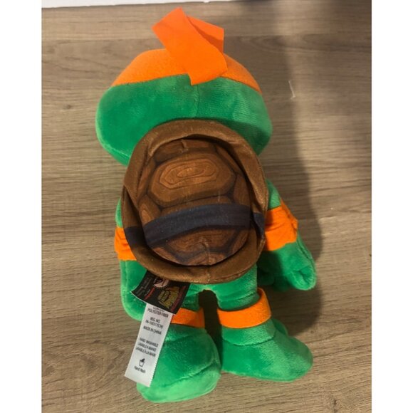 Teenage Mutant Ninja Turtles Mutant Mayhem Michelangelo Plush Toy 9 Inch - Picture 2 of 9
